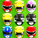 Colored Rangers match game icon