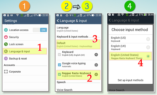 Free Download Reggae Rasta Keyboard Theme APK for PC
