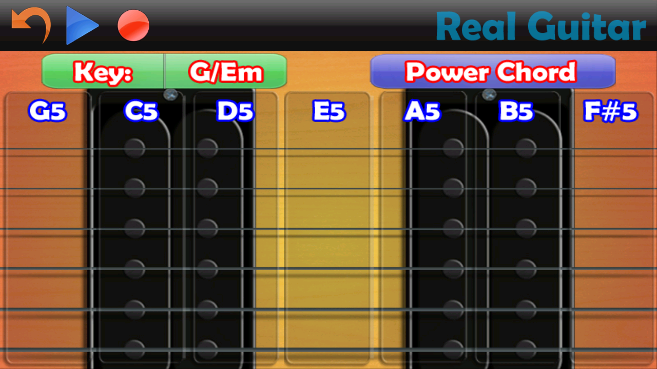Real guitar android software