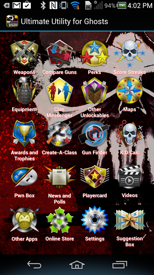Android application Ultimate Utility™ for Ghosts screenshort