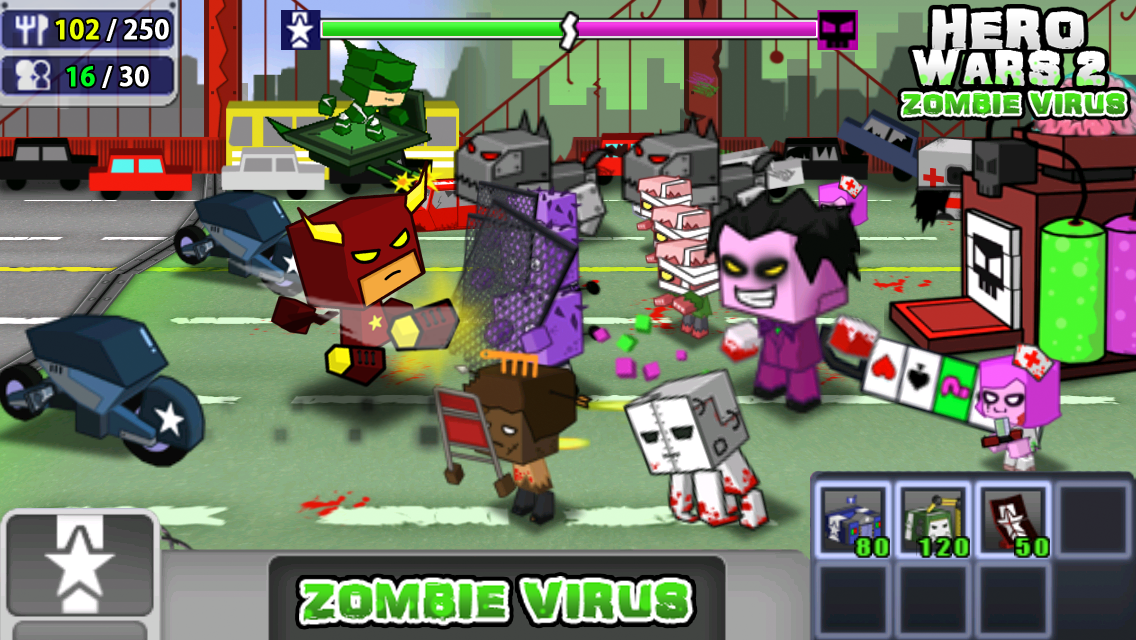 Hero Wars 2™ Zombie Virus - screenshot