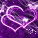 Two Heart Purple logo