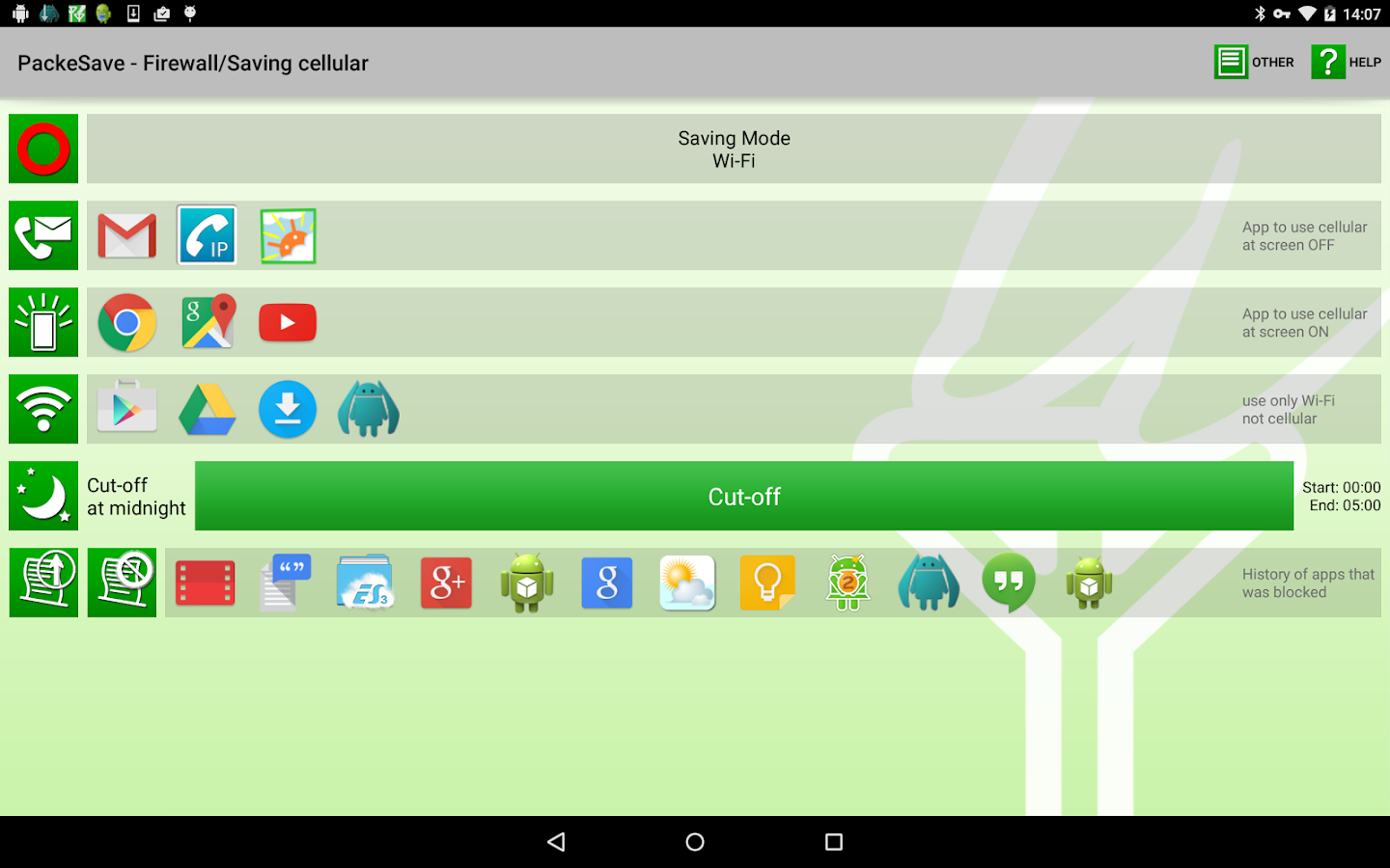   PackeSave - Easy Firewall – Capture d'écran 