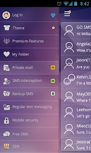 How to mod GO SMS Glass Theme 1.0 apk for bluestacks