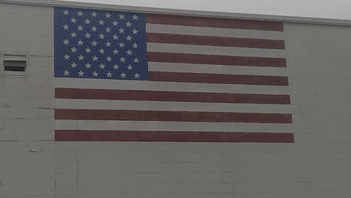 American Legion USA Flag Mural