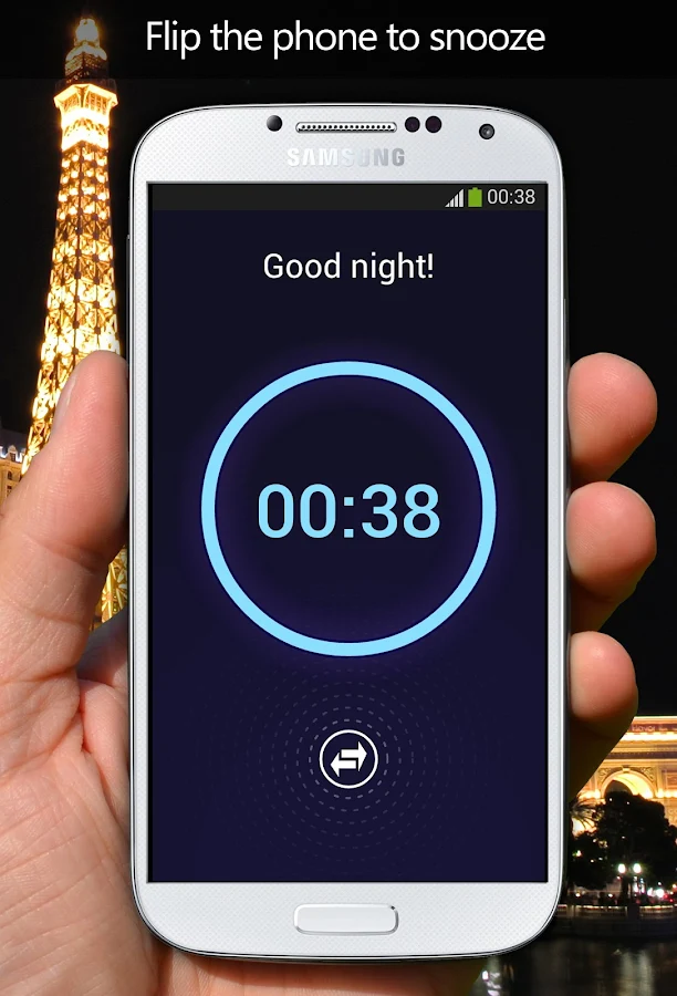 Neon Alarm Clock - screenshot