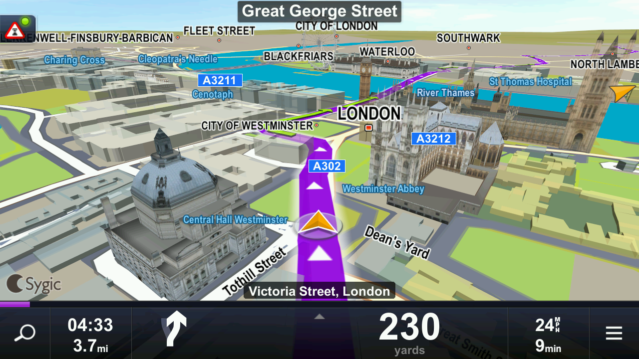 Sygic: GPS Navigation & Maps - screenshot