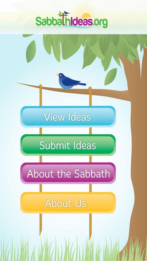 Android application Sabbath Ideas screenshort