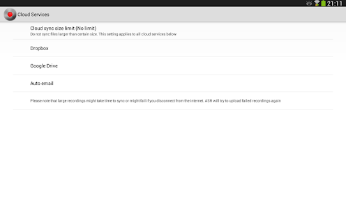 Sound & Voice Recorder - ASR - screenshot thumbnail