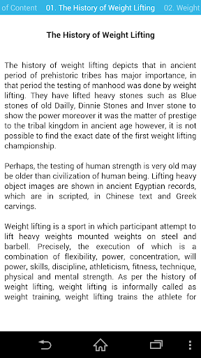 【免費書籍App】Audio Book - Weight Lifting-APP點子