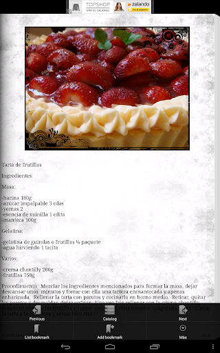 【免費書籍App】Recetas para postres-APP點子