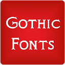 Gothic Fonts for FlipFont mobile app icon