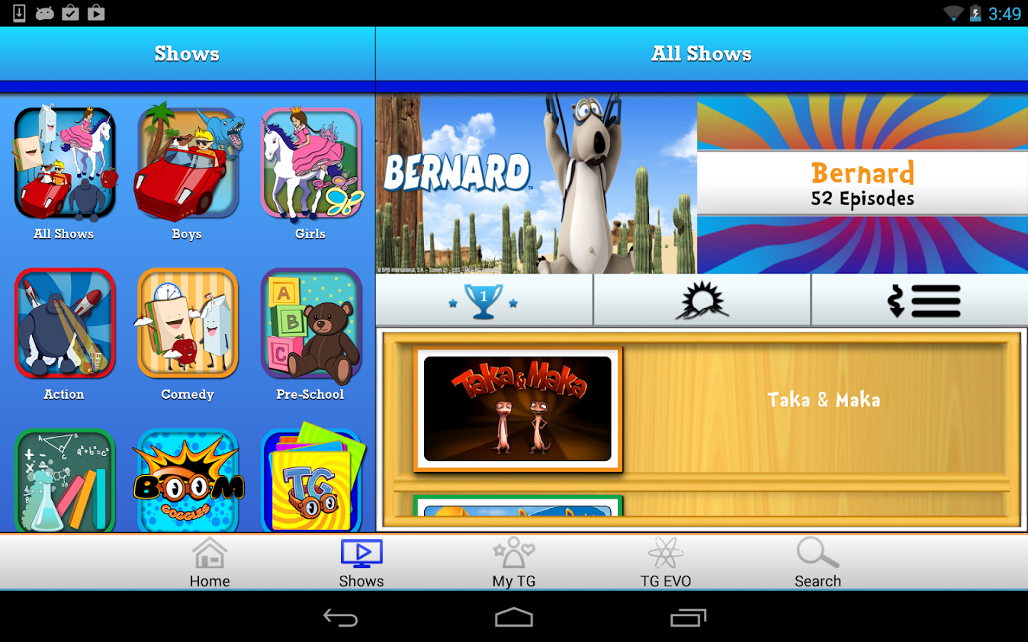 Toon Goggles Cartoons for Kids Android Apps on Google Play