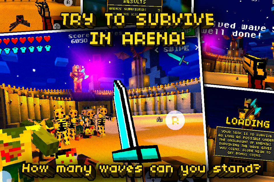 Pixel Gun 3D PRO Minecraft Ed. - screenshot