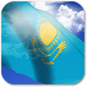 3D Kazakhstan Flag Anthem LWP logo