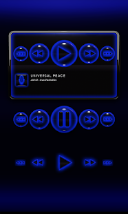 How to install Poweramp Widget Blue Glow 2.08-build-208 mod apk for android