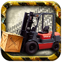 Forklift madness 3D simulator mobile app icon