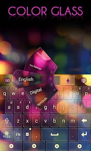 Color Glass GO Keyboard Theme Screenshots 2