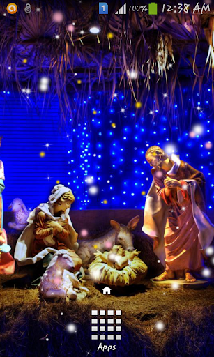 Christmas crib wallpaper 3