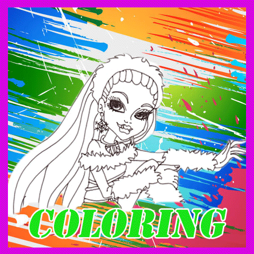 Abbey Coloring Monster