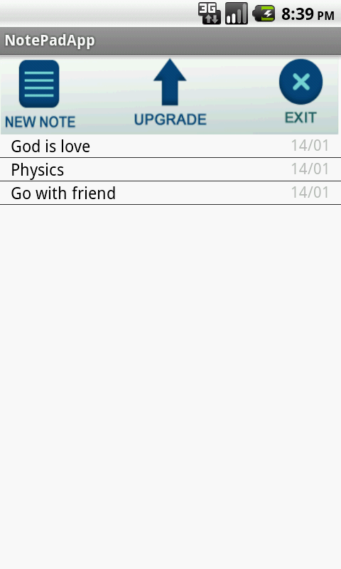 Word Pro - Notepad Screen 3