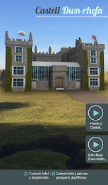 Castell Dwn-rhefn app poster 2