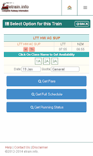 Indian Railways @etrain.info Screenshots 19