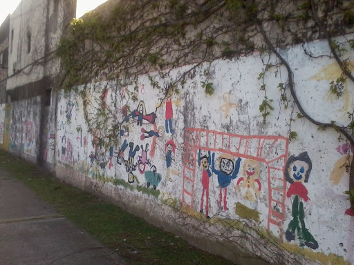Mural Infantil Chicos Jugando