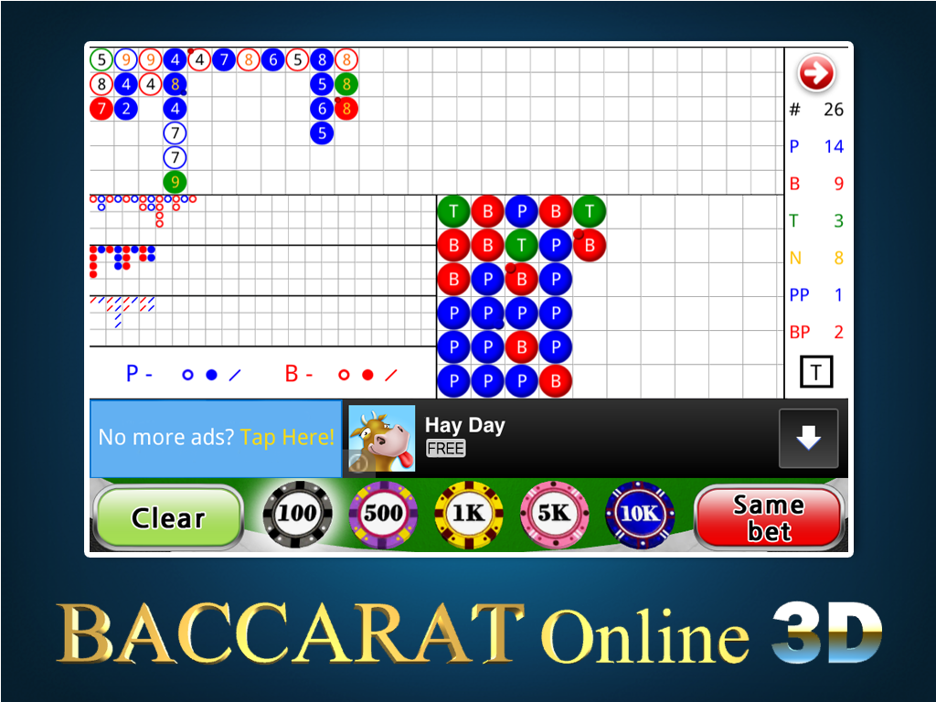 Baccarat Online 3d