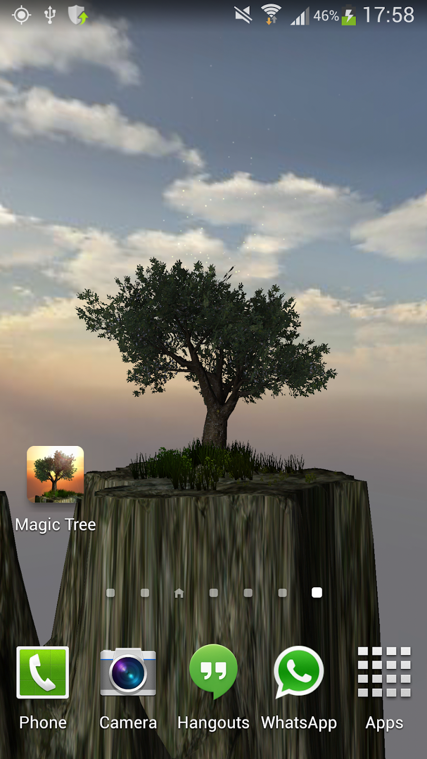 Magic Tree Live Wallpaper Screen 3