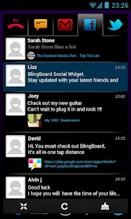 BlingBoard: Social Widget