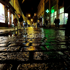 by Mariana Bešker - City,  Street & Park Street Scenes