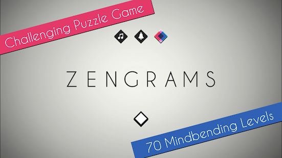  Zengrams- Tangram Puzzle Board  
