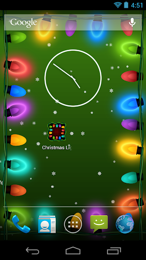 【免費個人化App】Christmas Lights HD Wallpaper-APP點子