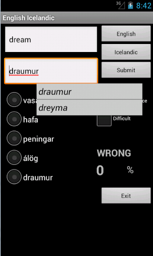 Learn English Icelandic