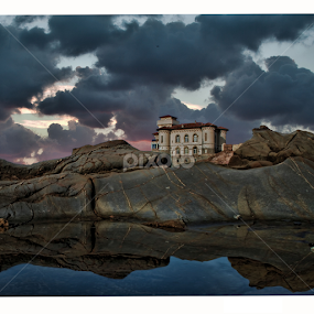 BOCCALE CASTLE LIVORNO TUSCANY ITALY by Gianluca Presto - Landscapes Cloud Formations