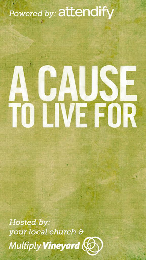 A Cause To Live For