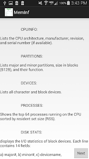 Free MemInf - Memory Information APK