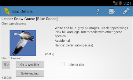 UK/WP Birding Checklist (demo) poster 5