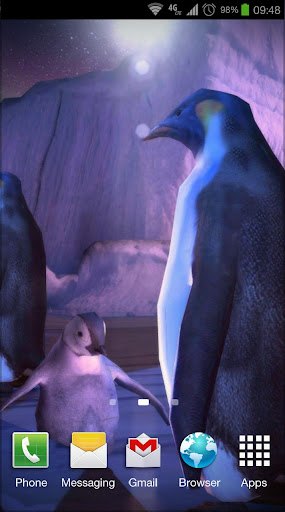 【免費個人化App】Penguins 3D Pro Live Wallpaper-APP點子