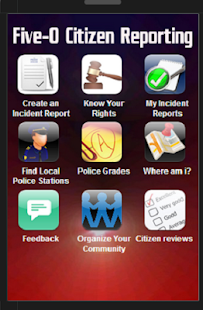 Five-O Police Rating App 1.2 - screenshot thumbnail