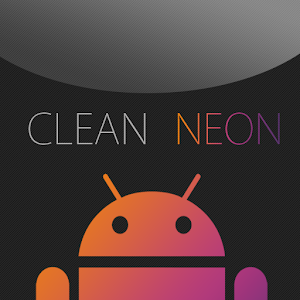GO SMS Clean Neon Theme