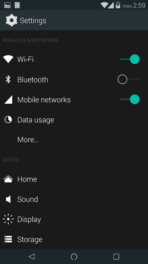 materiaL (CM11/PA THEME) - screenshot