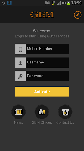 GBM Mobile Application