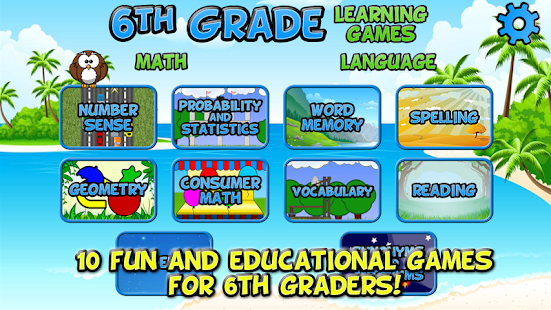 Sixth Grade Learning Games