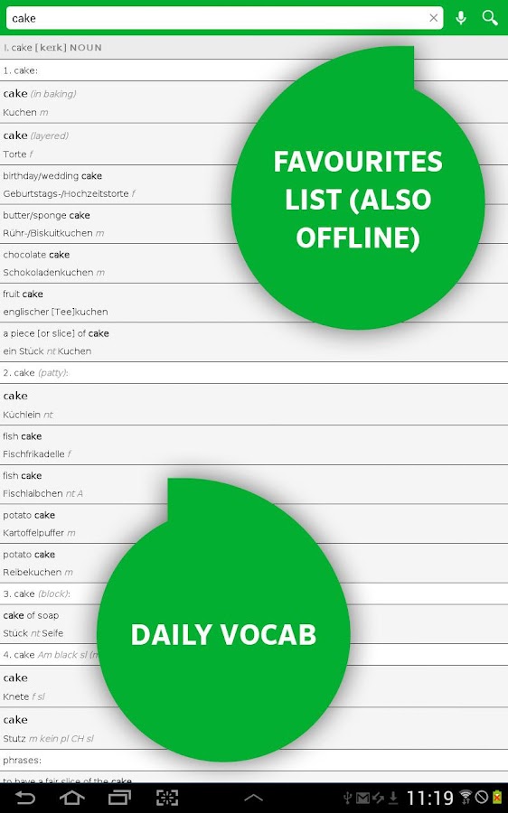PONS Online Dictionary Android Apps on Google Play