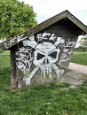 Totenkopf Graffiti 