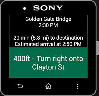 Google Maps Directions SW2