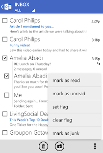 Outlook.com - screenshot thumbnail