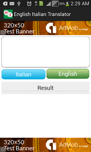 Italian English Translator